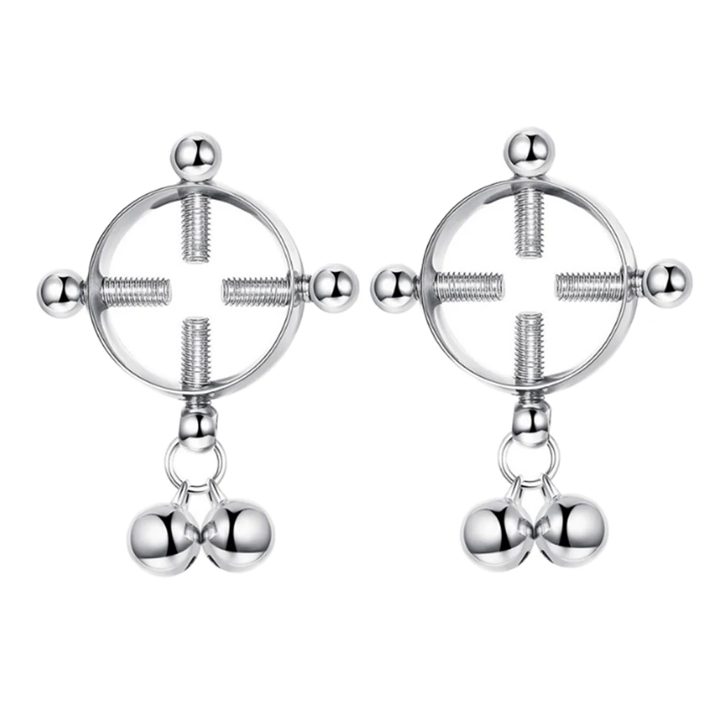 Stainless Steel Nipple Rings for Women Charm Ring Non-piercing Clip On Adjustable Sexy 8Pcs piercing jewelry body piercing jewelry body jewelry
