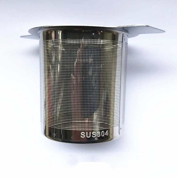 Новейший сетчатый ситечко для заварки чая из нержавеющей стали с металлической чашкой фильтр с крышкой удобный кувшин фильтр для воды картриджи