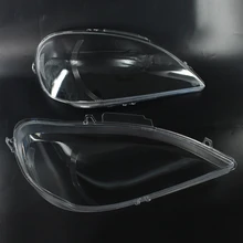 Автомобильная левая/правая Прозрачная крышка фары абажур головной лампы оболочка для Mercedes Benz M Class W163 2002-2005