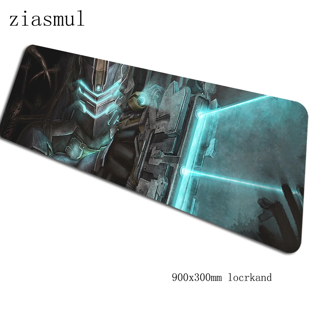 Dead space padmouse 900x300x3 мм игровой коврик для мыши с принтом из мультфильма геймер компьютерный стол красочный Коврик notbook mousemate pc - Цвет: Size 900x300x3mm