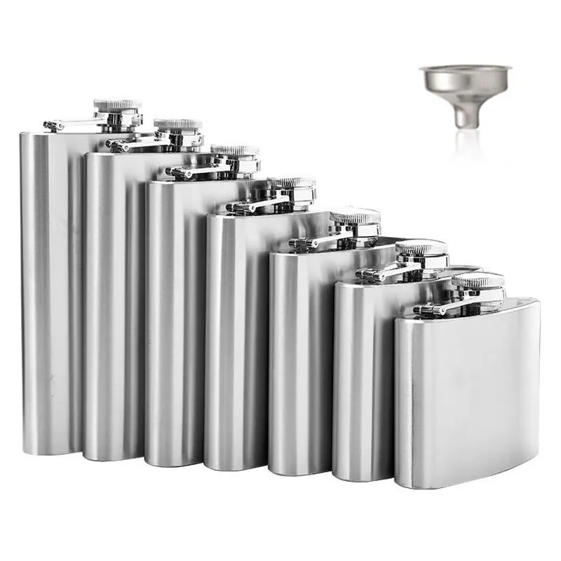 New 1 4 5 6 7 8 9 10 oz Stainless Steel Hip Flask with Funnel Pocket Hip Flask Alcohol Whiskey Hip Flask Screw Cap New 1 4 5 6 7 8 9 10 oz Stainless Steel Hip Flask with Funnel Pocket Hip Flask Alcohol Whiskey Hip Flask Screw Cap