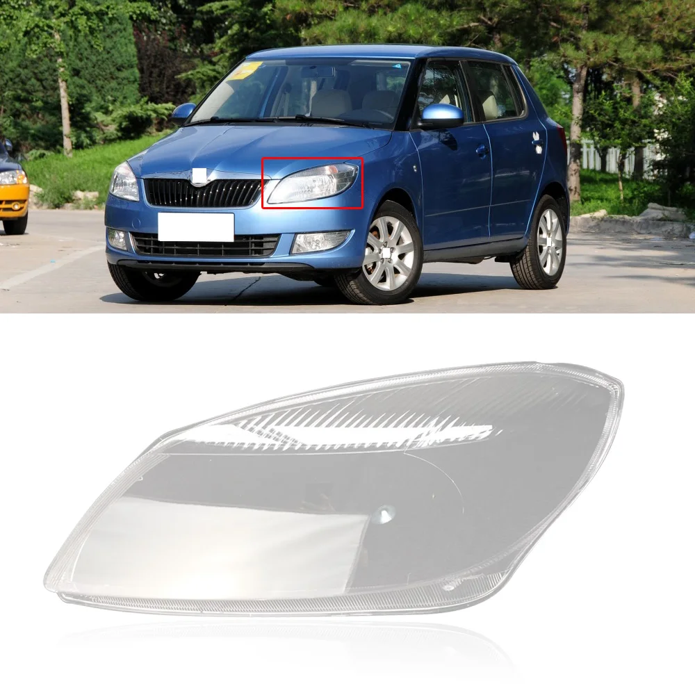 Чехол для передней фары Skoda Fabia 2012-2014 водонепроницаемый яркий | Автомобили и