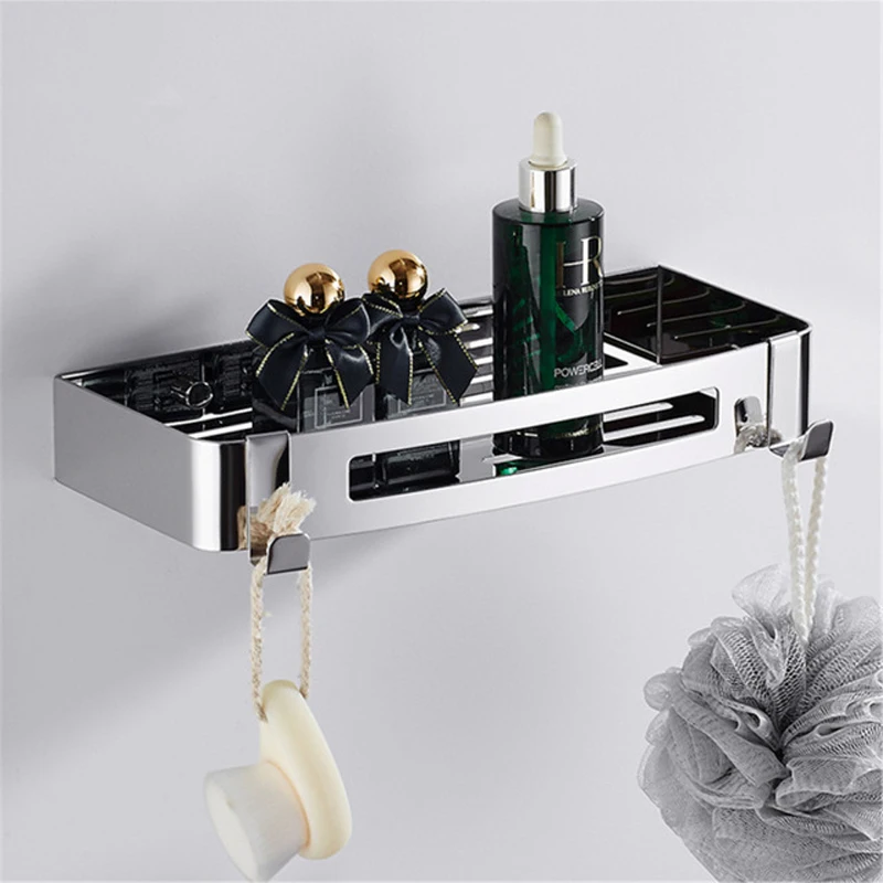 Bathroom Shelves Hardware Rack 304 Stainless steel storage rack shower shelf shampoo rack towel rack foldable shelf shelf bracket bathroom storage shelf storage shelf shampoo holder bathroom shelf bathroom accessories bathroom corner shelf toilet shower rack shower rack floating shelves