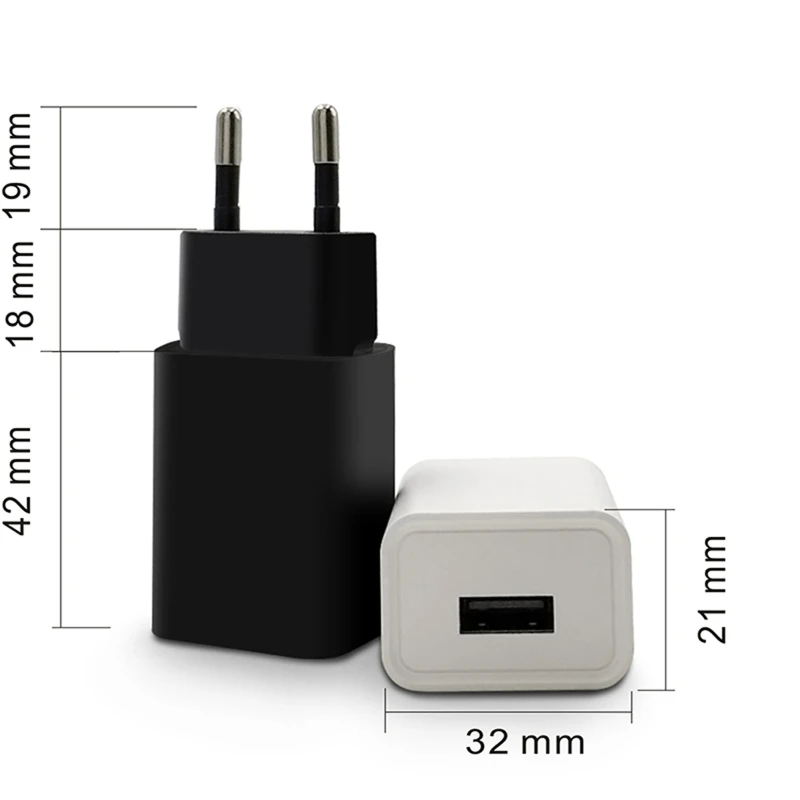 Блок питания с европейской вилкой USB адаптер может заменить от 1 до 4 шт. 5 В 3 в 6