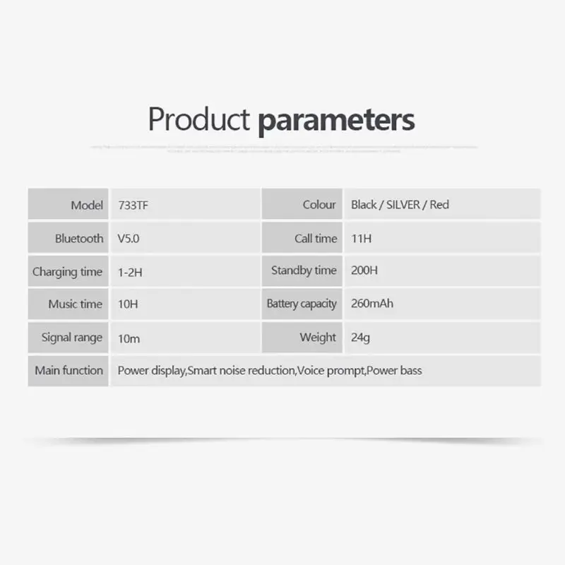 733 Bluetooth Earpho карта памяти