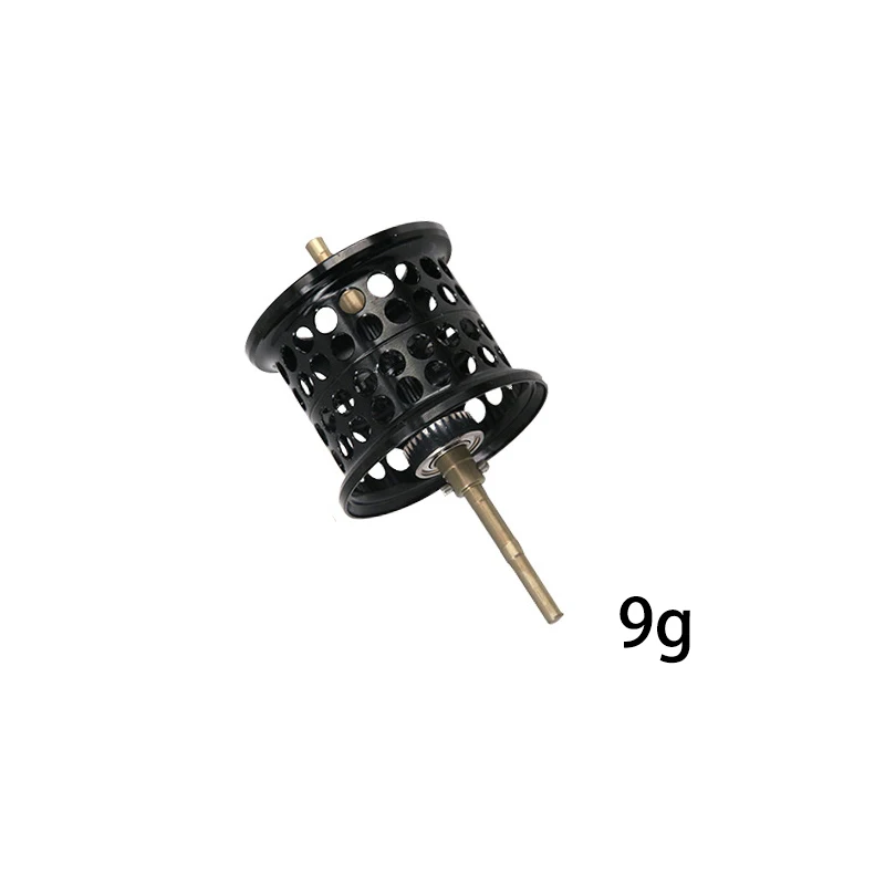 9g black Deukio Рыболовные Катушки Baitcast Катушка авиационный алюминиевый провод чашка катушка для рыбалки запасные части приманка литье катушка для PMAX3/BMAX3/SMAX3 - Цвет: 9g black