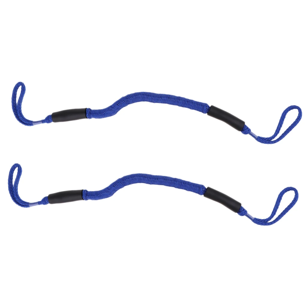 

2pcs Stretch Shock Cord Marine Boat Dock Line Anchoring Mooring Rope