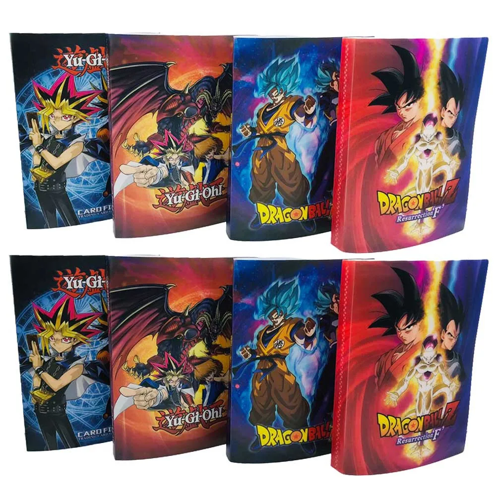 Yu Gi Oh Dragon Ball Card Collection Book Card Storage Finishing Anime card, children's toys