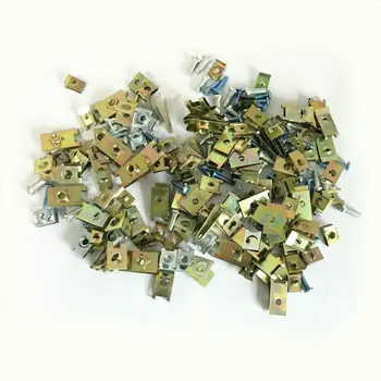 

U-Shaped Car sturdy parts Trim Clip Door Panel New 100PCS Automotive fasteners
