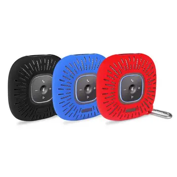 

Soft Silicone Protective Cover Dust-proof Case Protector with Carabiner for Anker Power Conf Bluetooth Speaker