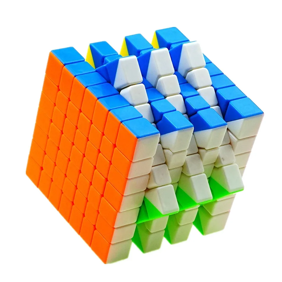 YJ YuFu 7x7x7 Магический кубик, 7 слоев, без наклеек, скоростные Волшебные кубики, профессиональная головоломка, игрушки для детей, Подарочная игрушка 7x7, Cubo Magico