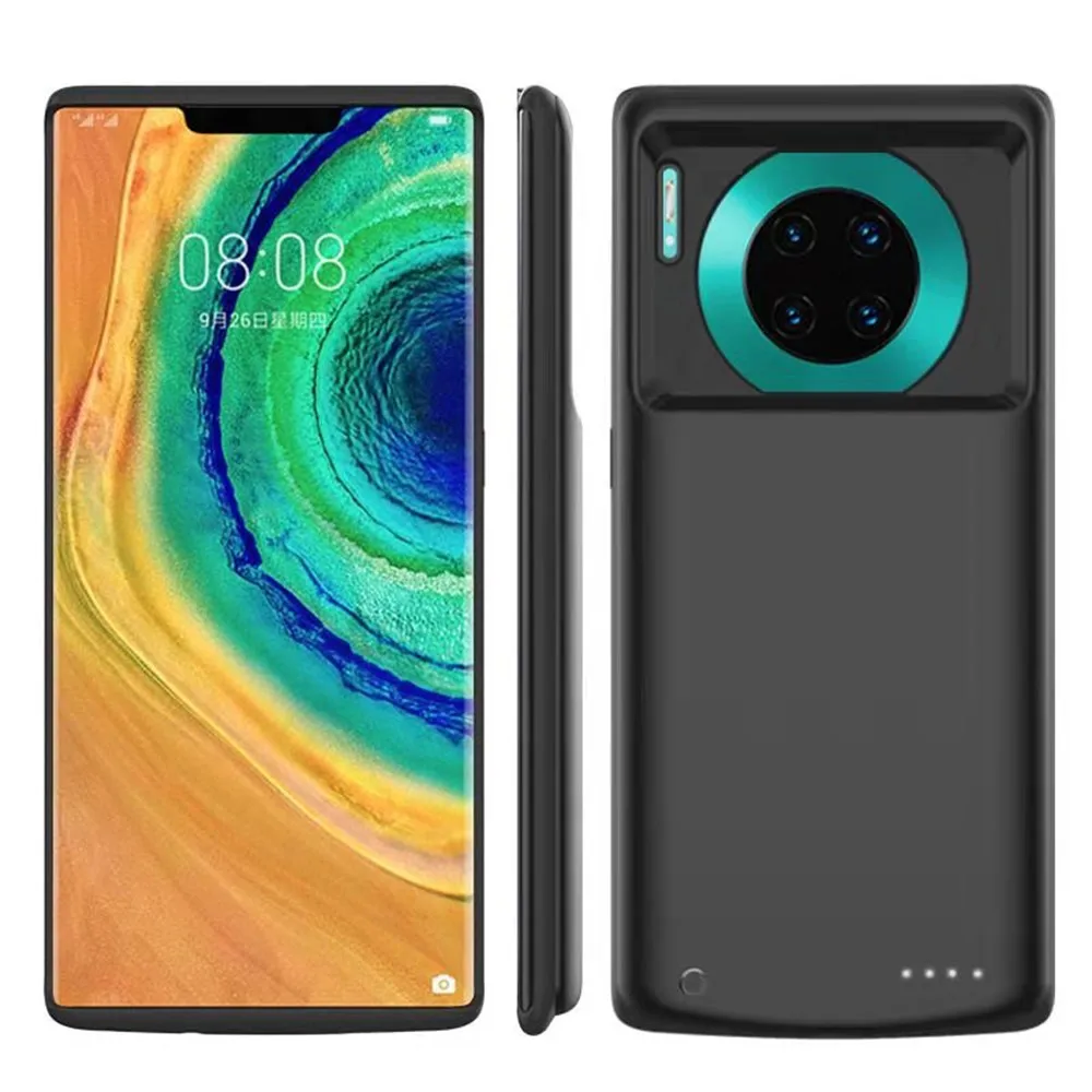 

For Huawei Mate 30 Pro Battery Charger Case 6000mAh Extended Battery Backup Power Charging Cover Mate 30 Pro Case Battery