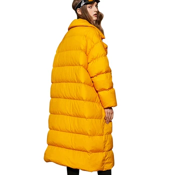 

New listing winter women 90 white duck down jacket simple&thicken warm parkas with hooded loose& plus size 7XL fashion outwear