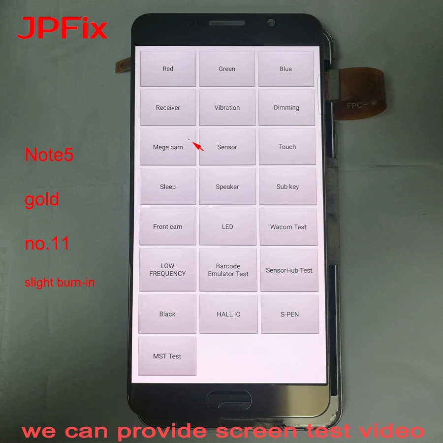 ЖК-дисплей JPFix Super AMOLED для Samsung Galaxy Note 5 N920 сенсорный экран в сборе сменный с рамкой