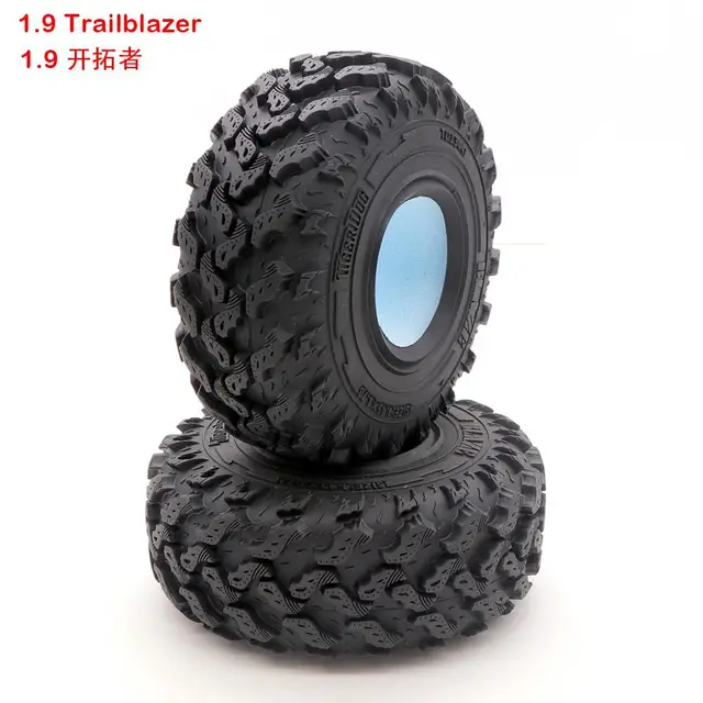 2/4PCS 1.9" Very soft Wheel Tire Rubber Wheel Tire Cover (113mm) for 1:10 RC Tracked Axial SCX10 90046 D90 D110 RC4WD Jimny