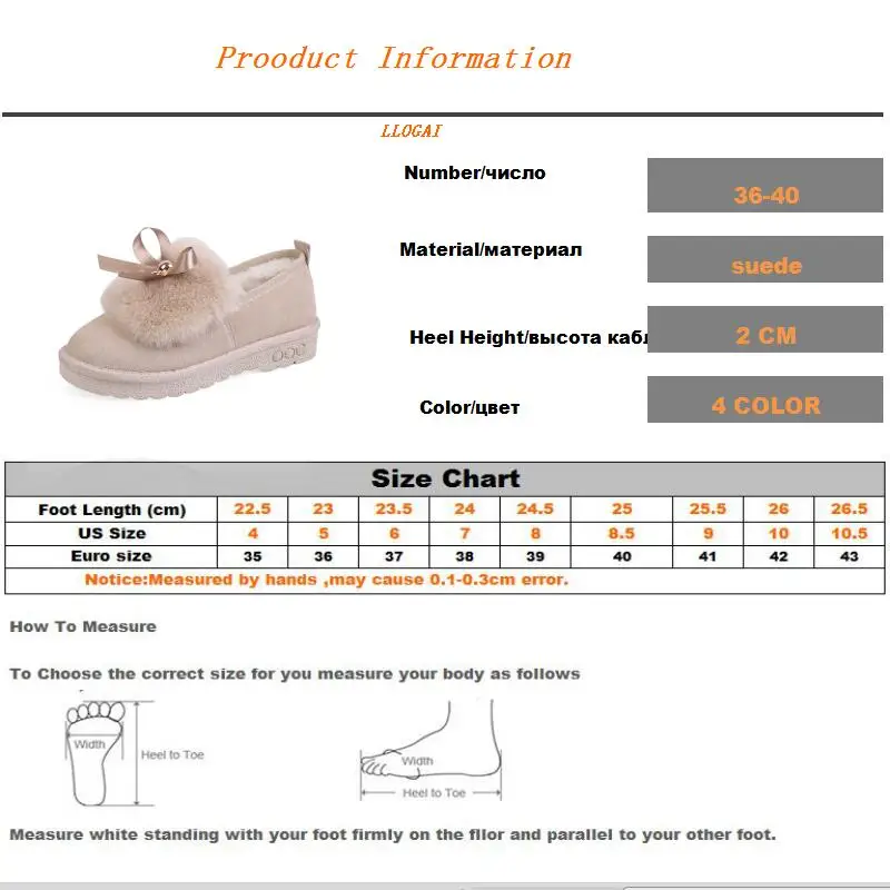 Winter Sexy Bowknot Keep Warm Snow Boots Women Fashion Round Toe Sleeve Ankle Boots Woman Low-heeled Platform Boots Ladies Shoes