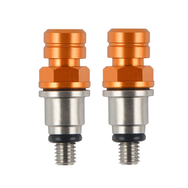 M4 Fork Air Bleeder Valve For Husqvarna 125-501 TE FE 2014-2021 TC125 TC250 FC250 FC350 FC450 2020-2021 For SHERCO 250SE RACING Orange