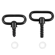 

2Pcs QD Sling Swivels Quick-unloading Shoulder Strap Ring Buckle Tactical Bracket Screws Airsoft Hunting Shooting Gun Buckle Set