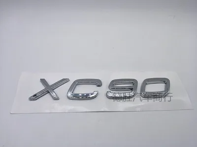 Крышка багажника автомобиля логотип для volvo S40 S80L S60L XC60 XC910 C30 V40 V90 V60 volvo эмблема - Цвет: old XC90
