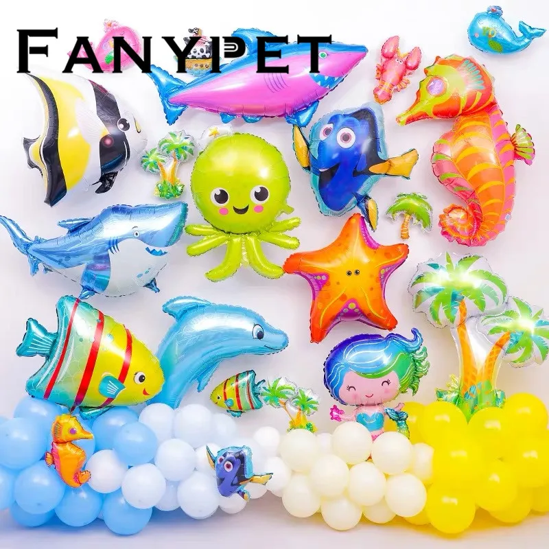 50 шт. надувные мини-игрушки в виде осьминога | Дом и сад