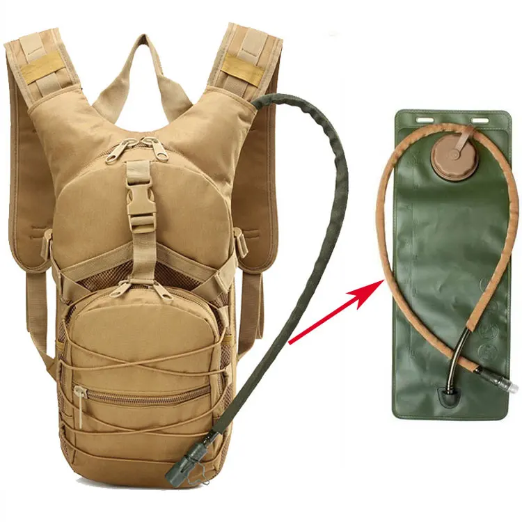 Тактический Рюкзак Molle, военный походный велосипедный гидратационный рюкзак, спортивная альпинистская походная сумка с водяным пузырем