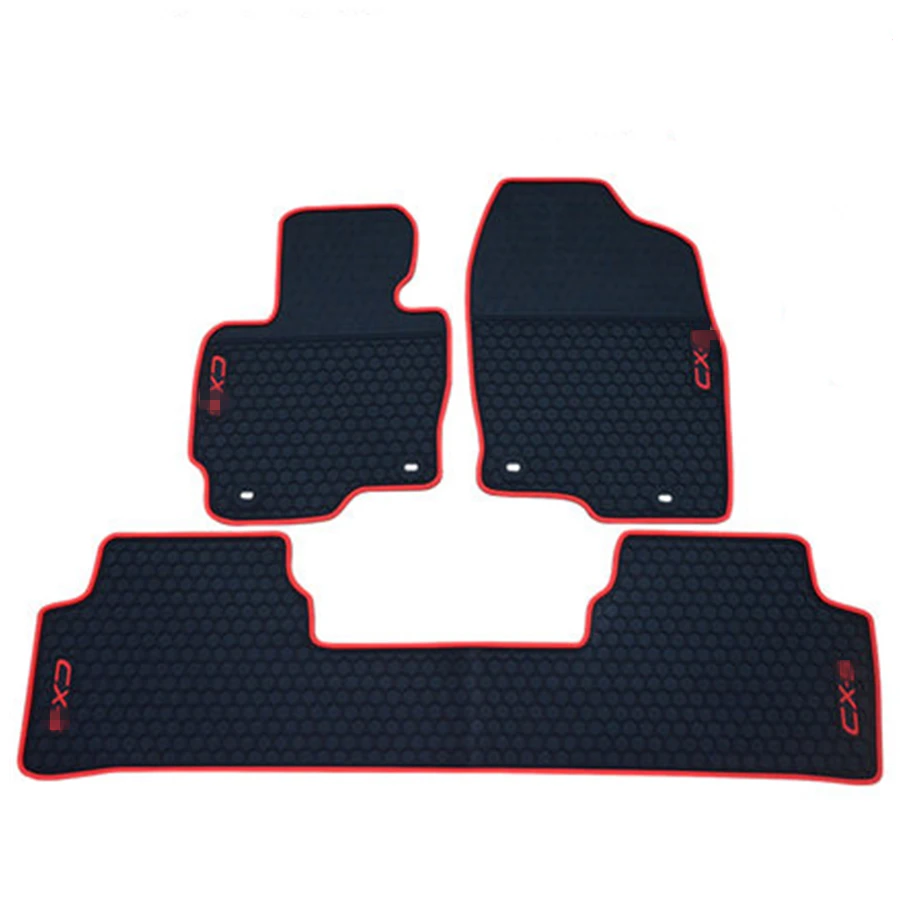 

SJ Custom Fit ALL Weather Car Floor Mats Front &Rear FloorLiner Foot Pads Anti-slip Carpet For Mazda CX-5 CX5 2013 14 15 16-2019