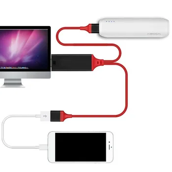 

Tablets Plug And Play Wire Line HD 1080P Smart AV Adapter Accessories Phone To TV High Speed HDMI Cable For IPhone 6 7 8 X