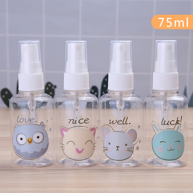 Bottles Portable Travel Container Transparent Atomizer Empty Spray Bottle Empty Bottle Shampoo Shower Gel Sub-bottle