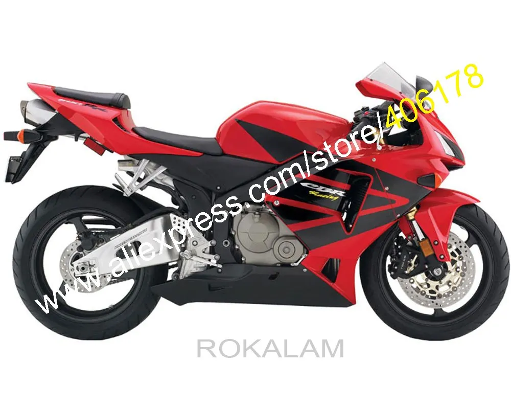 Обтекатели для мотоциклов Honda CBR 1000RR 2004 2005 CBR1000RR 2004-2005 белый черный цвет вторичный