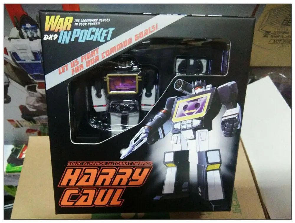 Трансформация DX9 Toys War in Pocket Sonic Улучшенный Autobot неполноценный и 4 casset|Игровые