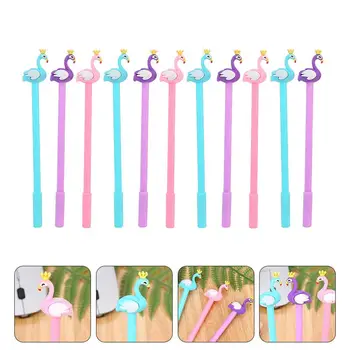 

11 Pcs Durable Portable Creative Cartoom Roller Pen Rollerball Pen Gel Pen Sign Pen for Children Boys