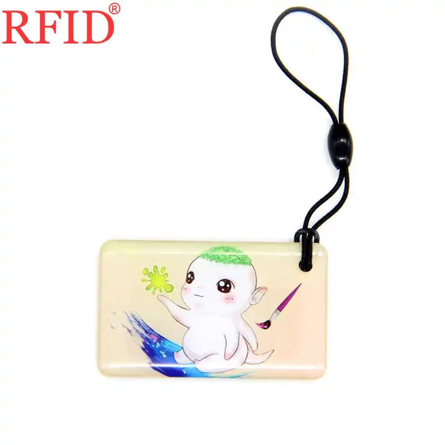 1pcs Random Color UID S50 1K 13,56 Mhz Частота Сменные перезаписываемые ключевые метки чип RFID IC карта несколько вариантов брелок Быстрая - Цвет: 1pcs Random Color