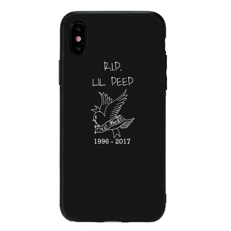 Lil Peep hellboy Life is Beautiful Cry Baby Мягкий силиконовый чехол для iPhone X 11 Pro Max SE 5s 6s 7 8 Plus XR XSMAX 10
