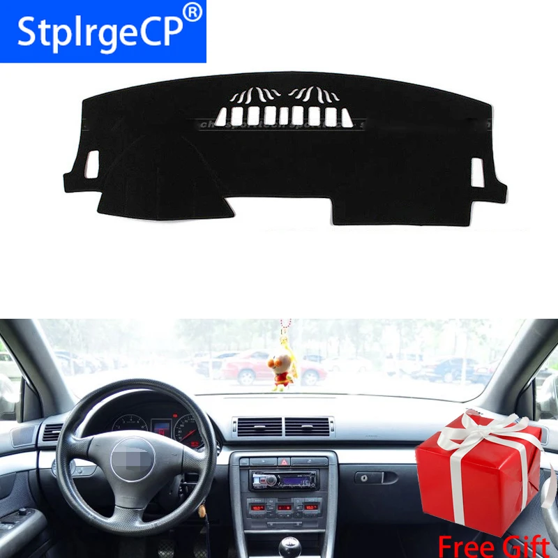 Для AUDI A4 2003 2004 2005 2006-2008 правосторонний и левый ручной привод приборной панели автомобиля чехлы коврик тени подушка коврик ковры аксессуары
