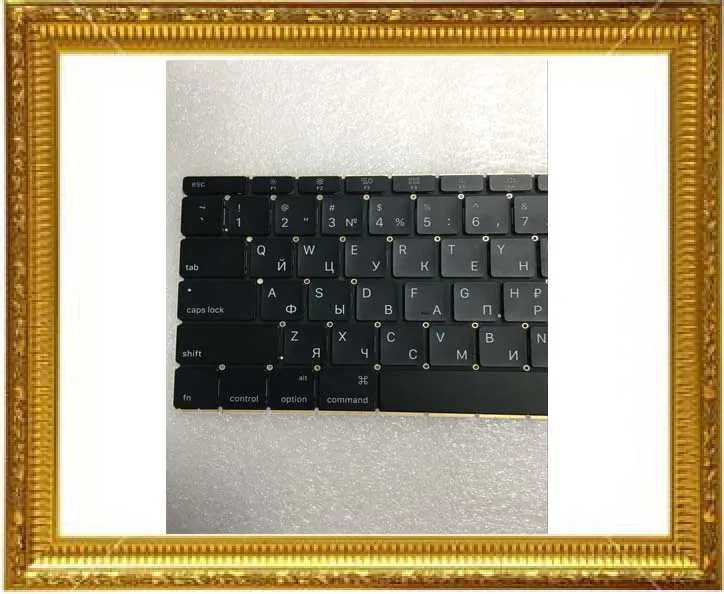 Ноутбук A1534 Клавиатура RU стандарт для Macbook A1534 русская клавиатура с Маленькая клавиша Enter ключи год