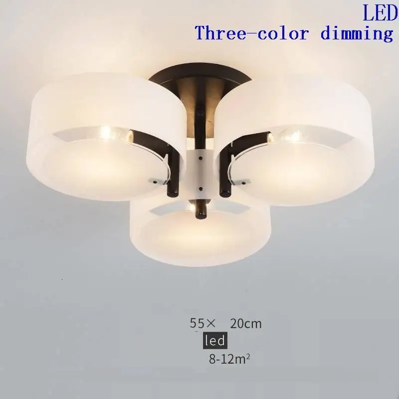 Lampen современный Lampada для п Luminaria De Teto Гостиная светильник светильники черный потолочный светильник