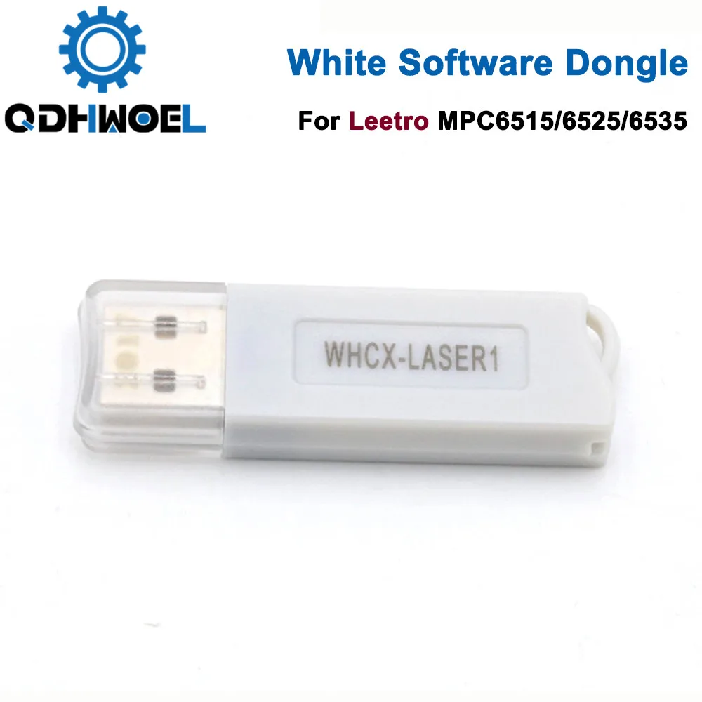 Leetro USB Белый программный ключ для Co2 лазерного контроллера MPC6535 MPC6565|Запчасти