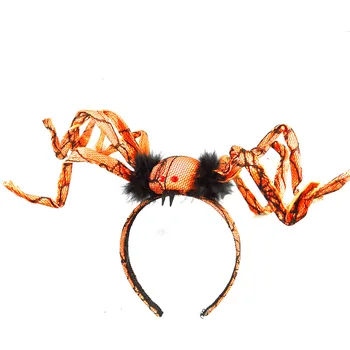

8pcs wholesale Halloween party spider headband carnival decorative event party supplies fun hair costume accessories party favor