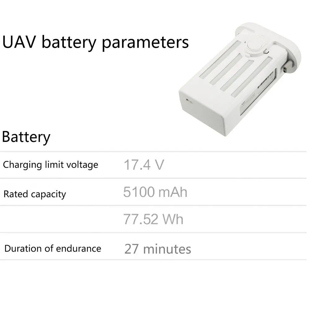 5100MAH Lipo батарея для FIMI 4K FPV RC Дрон запасные части Аксессуары Замена аккумуляторных батарей