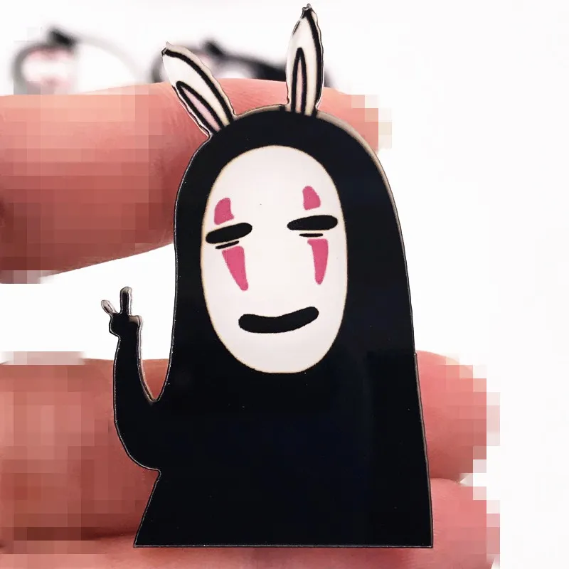 Комплект из 1 предмета С рисунком Безликий значок акрил Pin Новое поступление