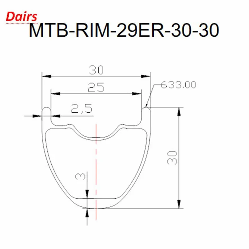 29er 30x30mm  380g