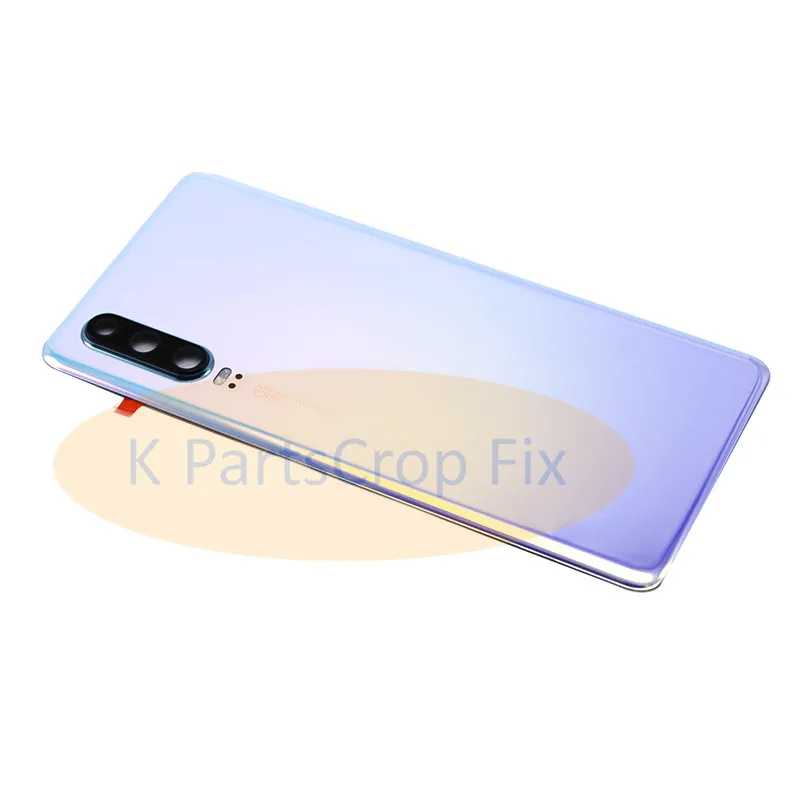 Задний корпус для huawei P30 Pro задняя крышка стеклянная батарея с объективом камеры Замена для huawei P30 Задняя крышка батареи