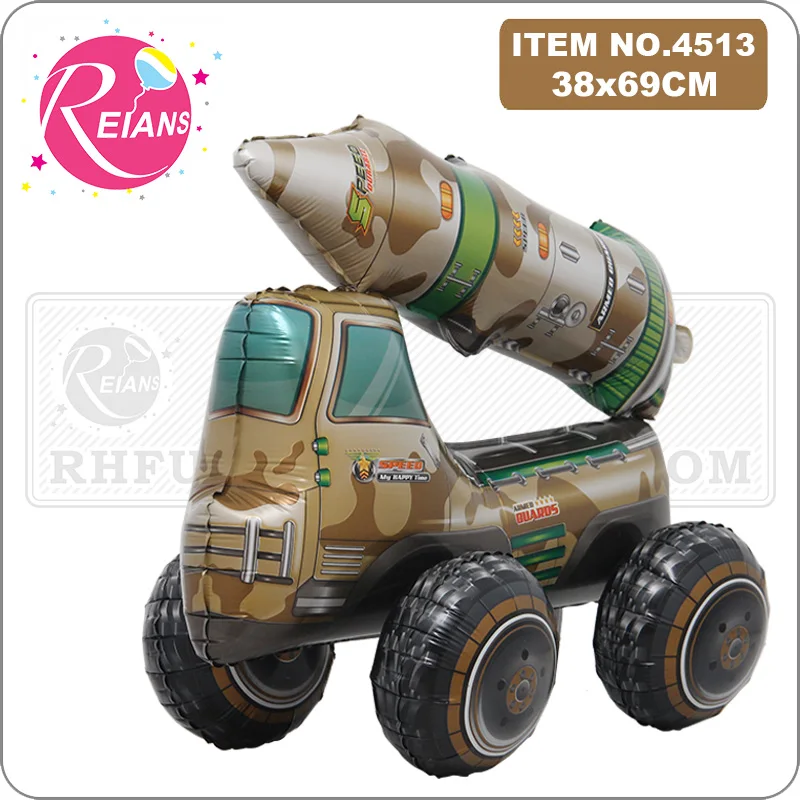 Bouw tractor opblaasbare lucht ballonnen verjaardag graafmachine voertuig banners baby shower kids jongens verjaardagsfeestje benodigdheden pak- pak twee - Cadeaus & gadgets kopen? | Korting tot 53