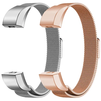 

Metal Milanese Loop Replacement Strap Smartwatch Band for Fitbit Alta HR ACE Wristbands Bracelet High Quality Watch Accessories