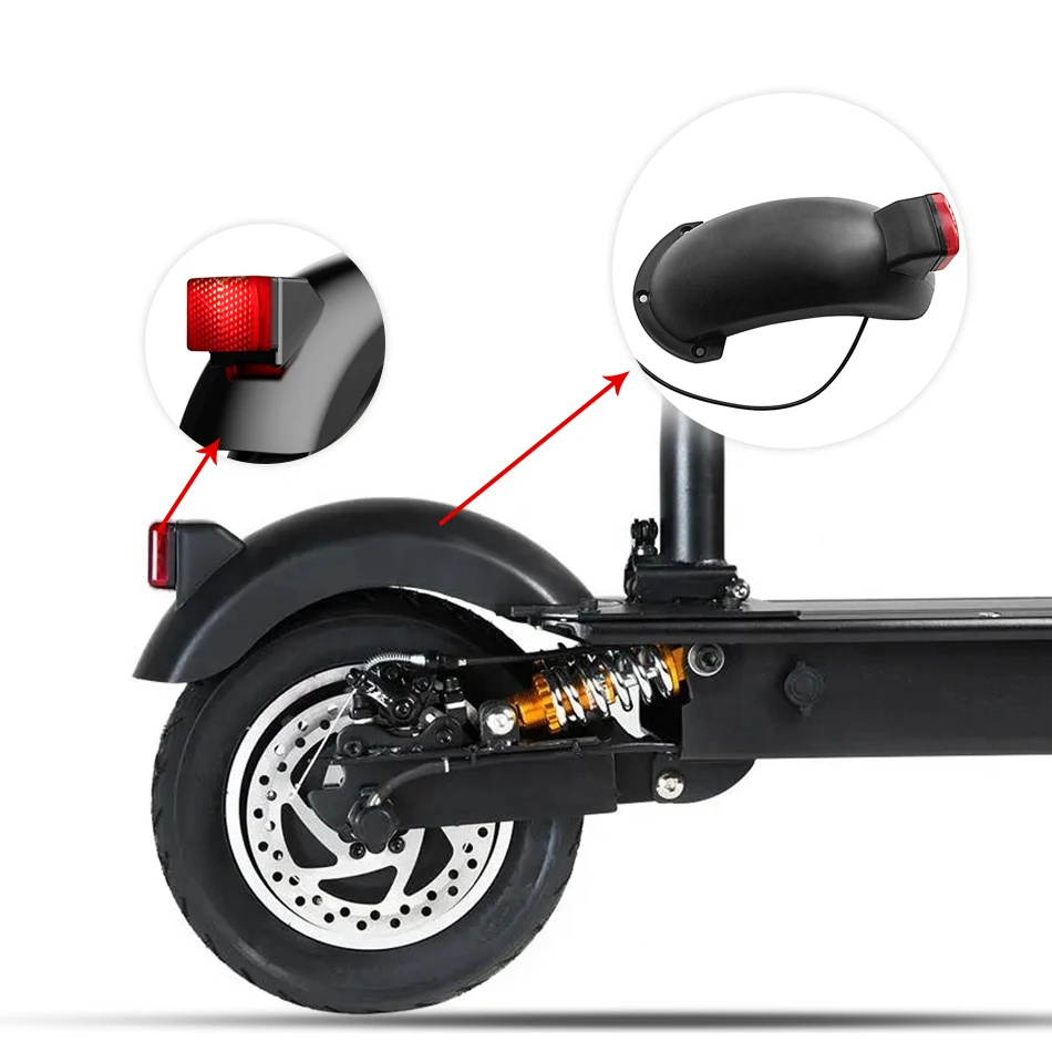 Scooter elettrico Parafango posteriore Parafango Scooter accessori con Viti Dadi