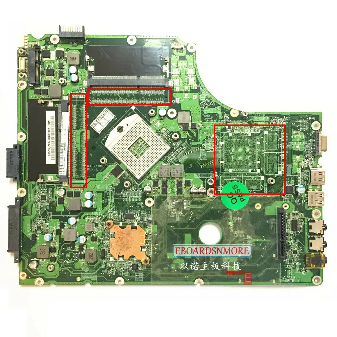 DA0ZYBMB8E0 для материнской платы Acer 7745 7745G MBPTZ06001 MB.PTZ06.001 DDR3 | Компьютеры и офис