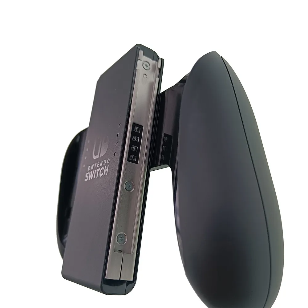 新しいオリジナルの黒いハンドルコントローラー,Nintendo Switch用の