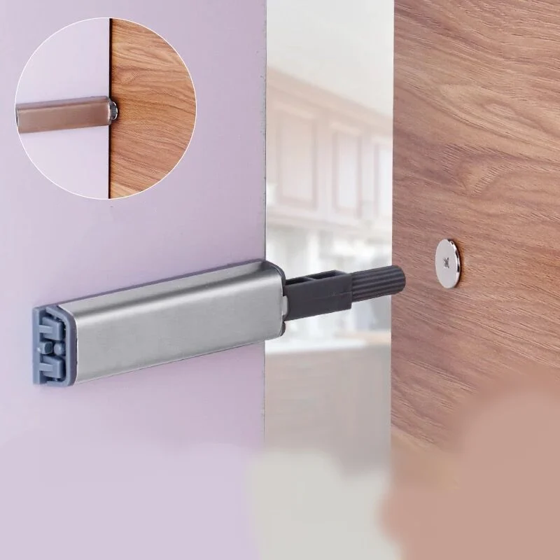 Stainless Steel Cabinet Latch Door Magnetic Rebounder Push To Open Stainless Steel Cabinet Latch Door