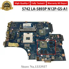 NEW71 LA-5893P для ACER 5742 5741 5741G 5742G материнская плата ноутбука HM55 N12P-GS-A1 1G GT540M MBRDP02002 MB. RDP02.002 материнская плата