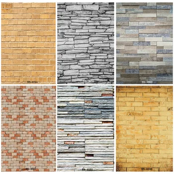 

SHENGYONGBAO Art Fabric Custom Photography Prop outdoor+Brick wall theme Photo Studio Background 200206SS-0002